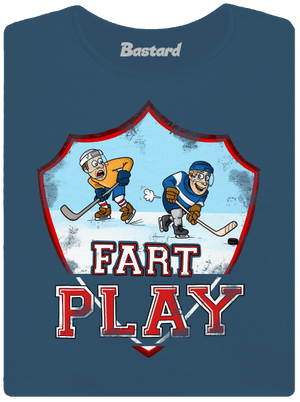 Fart Play dámské tričko premium Petrol Blue