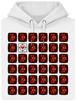 Pexeso unisex mikina premium Snowwhite