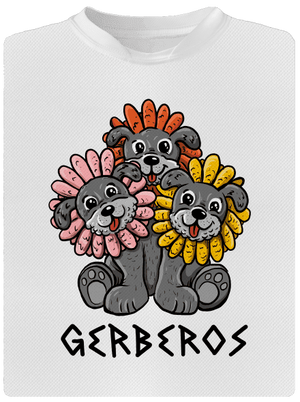 Gerberos dětské sportovní tričko White