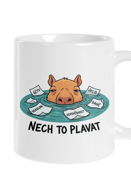 Nech to plavat klasický hrnek White