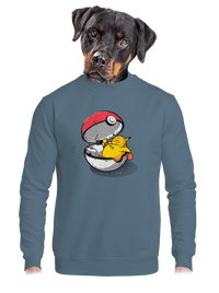 unisex mikina bez kapuce