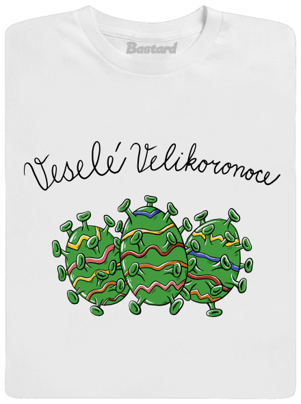 Veselé Velikoronoce pánské dlouhý rukáv White