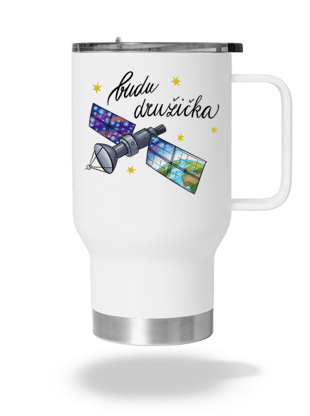 Budu družička termohrnek White