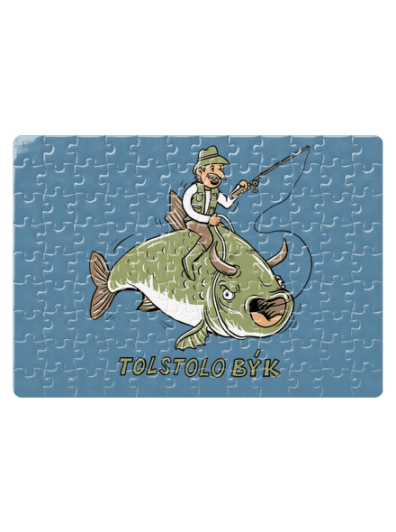 Tolstolobýk puzzle White
