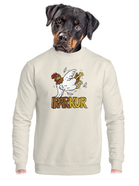 unisex mikina bez kapuce