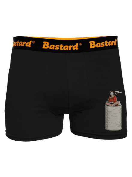 Konzerva boxerky Black