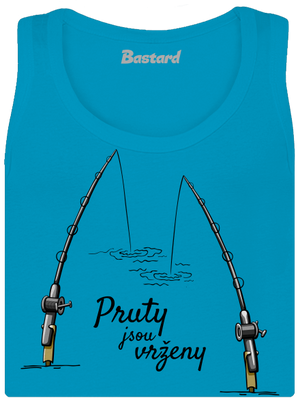 Pruty jsou vrženy dámské tílko klasické Blue Atol