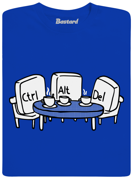 Nerozluční kamarádi pánské dlouhý rukáv Royal Blue