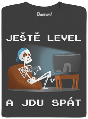 Ještě level pánské dlouhý rukáv Dark Grey