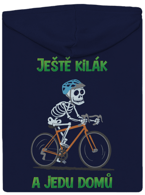 Ještě kilák pánská mikina na zip Navy