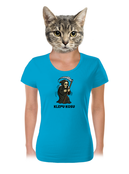 Klepu kosu dámské tričko Blue Atol
