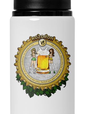 Pivní horoskop: Kozoroh lahev na vodu White