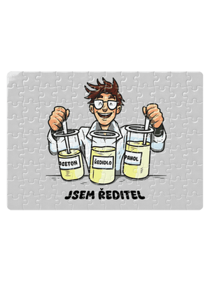 Jsem ředitel puzzle White