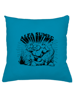 Alfasumec polštář Blue Turquoise