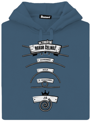 Roxor čelindž dámská mikina klokanka Denim