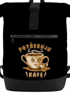 Potřebuju kafe batoh Black