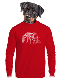 unisex mikina bez kapuce