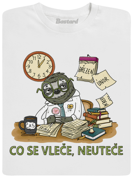 Co se vleče, neuteče dětské tričko White