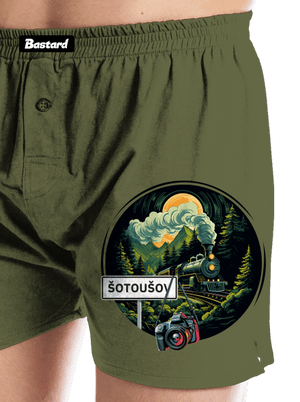 Šotoušov pánské trenky Khaki