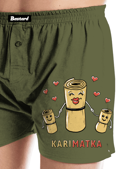 Karimatka pánské trenky Khaki