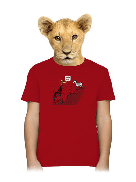 Stačím, pojď dětské tričko Red
