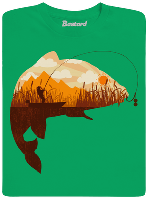 Kapitální úlovek dětské tričko Kelly Green