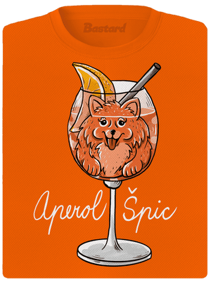 Aperol Špic dámské sportovní tričko Neon Orange
