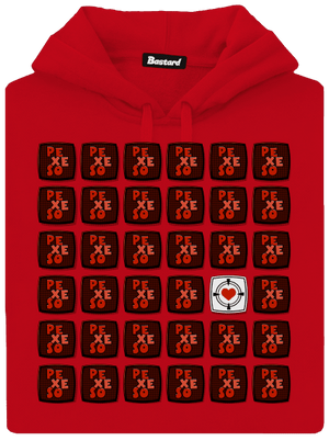 Pexeso pánská mikina klokanka Red