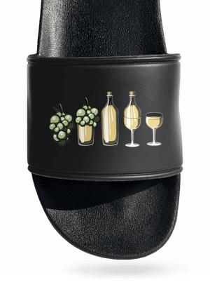 Evoluce bílého vína pantofle Black