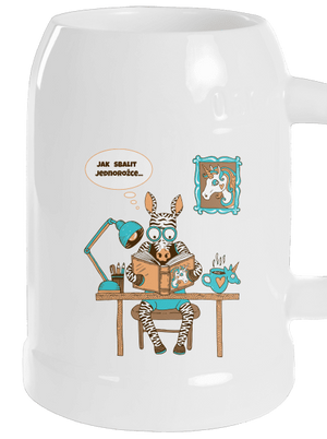 Jak sbalit jednorožce půllitr White