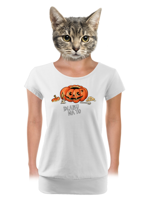 dámské tričko s lemem