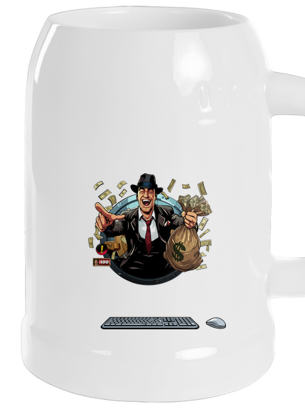 B17: Mafia půllitr White