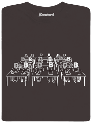 Cimrman: Debil, blbeček pánské dlouhý rukáv Bear Brown