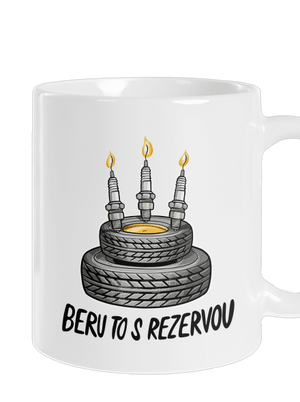 Beru to s rezervou klasický hrnek White