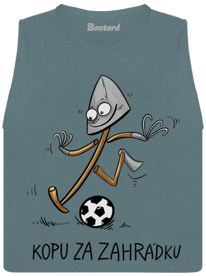 Kopu za zahrádku  dámské tílko volné Heather Deep Teal