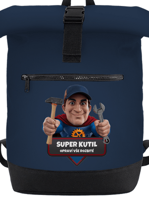 Super táta batoh French Navy