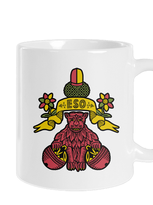 Kulový eso klasický hrnek White