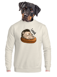 unisex mikina bez kapuce