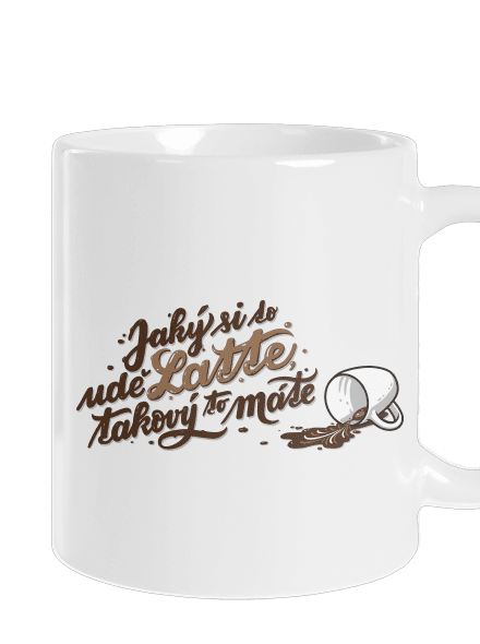 Latte klasický hrnek White