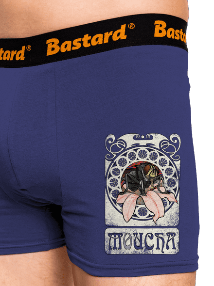 Moucha boxerky Blue Navy