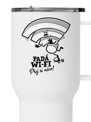 Padá wi-fi termohrnek White