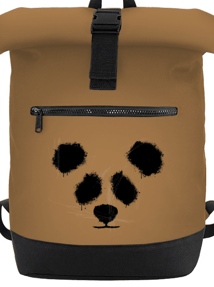 Panda batoh Caramel