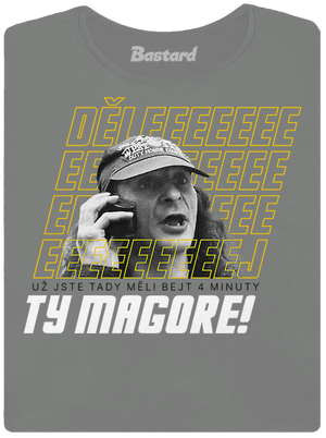 B18: Jiří Kára dámské tričko Dark Gray Melange