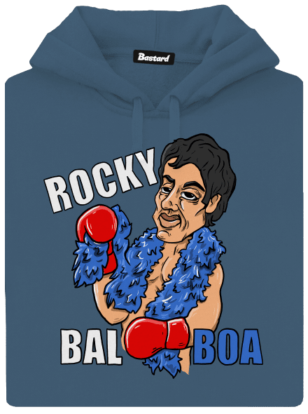 Rocky Bal boa dámská mikina klokanka Denim