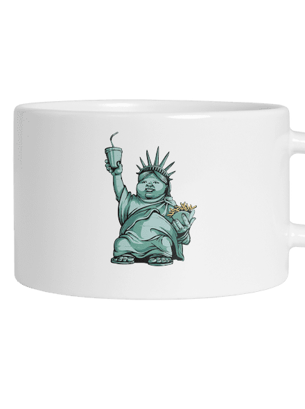 Americký idol hrnek makronka White