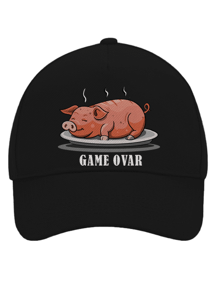 Game ovar kšiltovka baseballka Black
