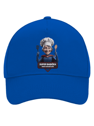 Super babička kšiltovka baseballka Bright Royal