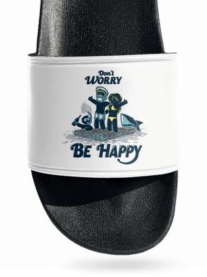 Don't worry pantofle White