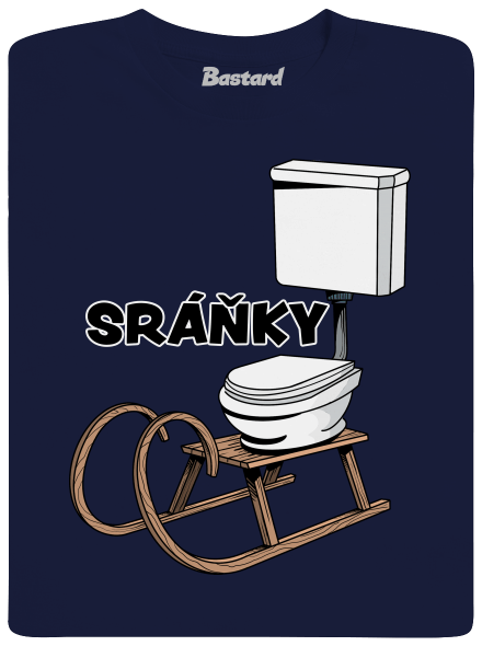 Sráňky pánské dlouhý rukáv Navy