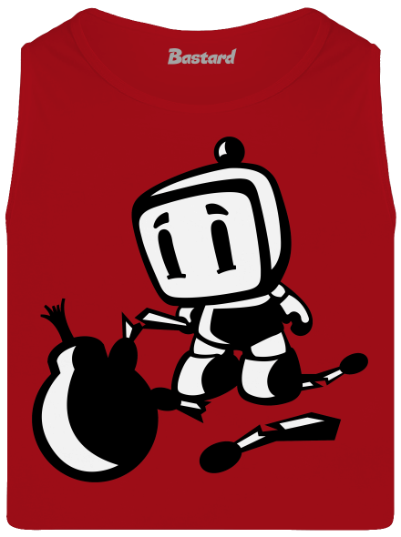 Bomberman pánské tílko Red